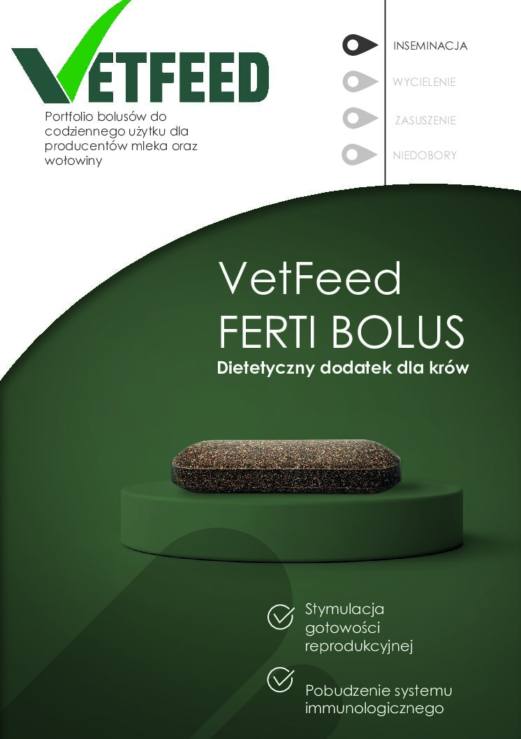 Bolus Rozrodowy VetFeed Fertil 14 bolusów